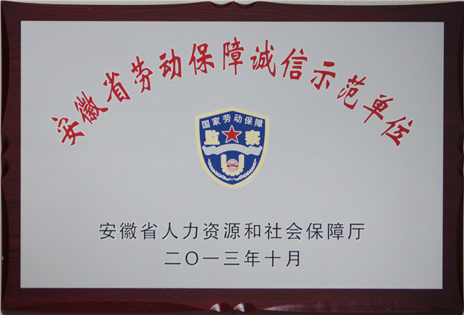 企業(yè)榮譽(yù)